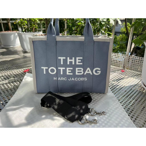 THE TOTE BAG SILVER / BEIGE