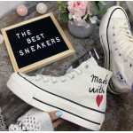 Converse made with heart