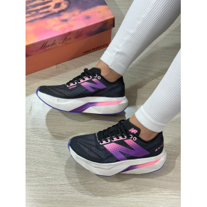 New Balance Elite V4 Purple Black 