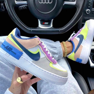 Nike Air Force One Shadow Bright Colors