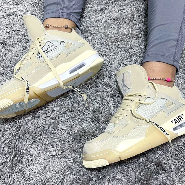 Air Jordan 4 Off White Crema